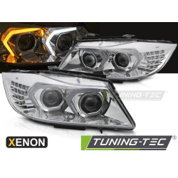 Xenon fényszórók LED CHROME BMW E90/E91 LCI 09-11-hez