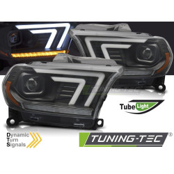 Fényszórók BLACK TUBE SEQ DODGE DURANGO 10-13-hoz