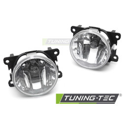 TUNING-TEC ködlámpák PEUGEOT 207 09-12 / 208 12-15 CITROEN C3 PICASSO / C4 CACTUS-hoz, átlátszó
