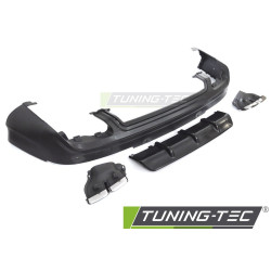 Diffúzor PDC KETTŐS KIVEZETÉS fekete SPORT S STYLE AUDI Q7 4L 05-15-höz