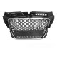 Body kitek és vizuális kiegészítők TUNING-TEC hűtőrács (Sport) AUDI A3 8P 08-12-höz (parkolószenzorral), fekete króm | race-shop.hu