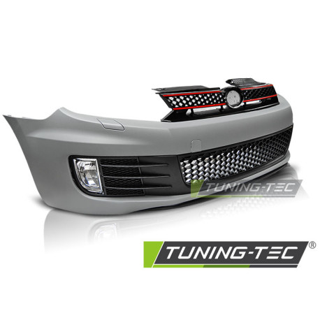 Body kitek és vizuális kiegészítők TUNING-TEC első lökhárító (Sport) VW GOLF 6-hoz | race-shop.hu