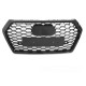 Body kitek és vizuális kiegészítők TUNING-TEC hűtőrács (Sport Style) AUDI Q5 FY 16-20-hoz (parkolószenzorral), fényes fekete | race-shop.hu