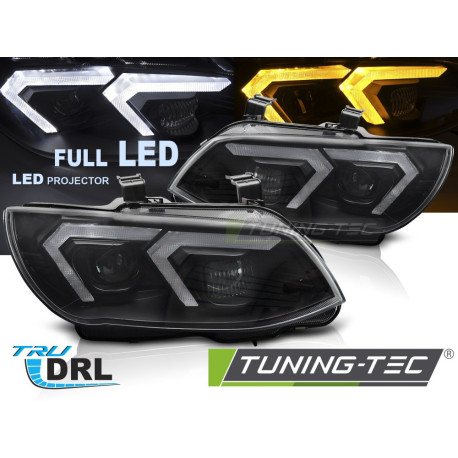 Világítás TUNING-TEC LED első lámpák (Full LED) BMW E92 / E93 LCI 10-13-hoz (LED), fekete | race-shop.hu