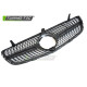 Body kitek és vizuális kiegészítők TUNING-TEC hűtőrács (Diamond) MERCEDES GLC W253 15-18 HOLE-hez (kamera nyílással), ezüst króm | race-shop.hu