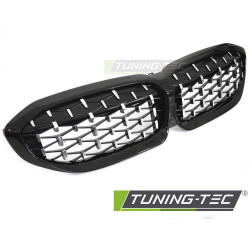 TUNING-TEC hűtőrács (Diamond) BMW G20 / G21 19-22-höz, fekete króm