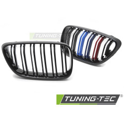 Sport dupla sávos hűtőrács BMW F22 / F23 13-21-hez (Fekete háromszínű)