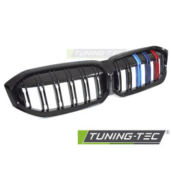 Sport hűtőrács BMW G20 / G21 LCI 22- (fényes fekete háromszínű dupla sáv)