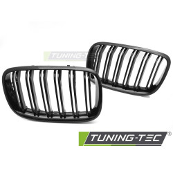 TUNING-TEC hűtőrács (Sport Double Bar) BMW X5 E70 07-13 / X6 E71 08-14-hez, fényes fekete