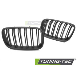 TUNING-TEC hűtőrács (Sport Double Bar) BMW X5 E70 07-13 / X6 E71 08-14-hez, matt fekete