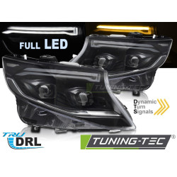 Teljes LED-es fényszórók SEQ DRL funkcióval MERCEDES V-CLASS / VITO W447 14-23-hoz