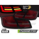 TUNING-TEC LED hátsó lámpák (LED Bar, SEQ) BMW F10 10-13-hoz, piros-füstös