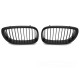 Body kitek és vizuális kiegészítők TUNING-TEC hűtőrács BMW E46 LCI Sedan / Touring 01-05-höz, matt fekete | race-shop.hu