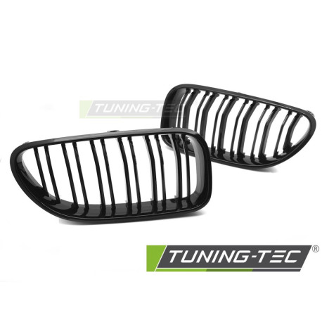 Body kitek és vizuális kiegészítők TUNING-TEC hűtőrács (Sport Double Bar) BMW F12 / F13 11-18-hoz, fényes fekete | race-shop.hu
