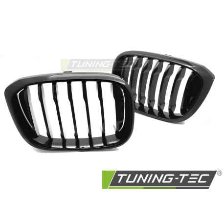 Body kitek és vizuális kiegészítők TUNING-TEC hűtőrács BMW X3 G01 17-21 / X4 G02 18-21-hez, fényes fekete | race-shop.hu