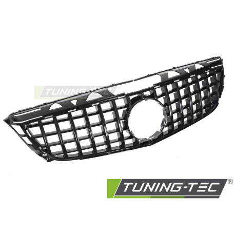 Body kitek és vizuális kiegészítők TUNING-TEC hűtőrács (Sport) MERCEDES CLS C218 11-14-hez, fényes fekete | race-shop.hu