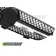 Body kitek és vizuális kiegészítők TUNING-TEC hűtőrács (Sport) MERCEDES CLK W209 03-10-hoz, fekete króm | race-shop.hu