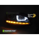 Világítás TUNING-TEC első lámpák (DRL, SEQ) VW GOLF VII 13-17-hez (H7, homologáció nélkül), ezüst, V1 | race-shop.hu