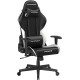 DXRacer PRINCE Gaming Chair, Black/White