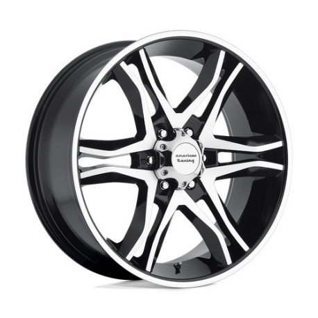 Alufelnik American Racing American Racing AR893 MAINLINE felni 17x8 6x139.7 106.1 ET25, Fényes fekete | race-shop.hu
