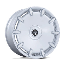 DUB DC271 CHEEF felni 24x9 5x115/5x120 74.1 ET15, Ezüst machined