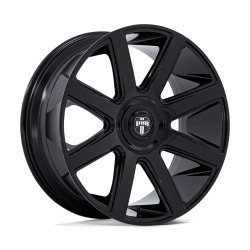 DUB DC273 PULL felni 24x9 5x115/5x120 74.1 ET15, Fényes fekete