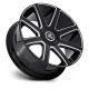 Alufelnik DUB DUB DC273 PULL felni 26x10 6x135/6x139.7 100.3 ET30, Fényes fekete | race-shop.hu