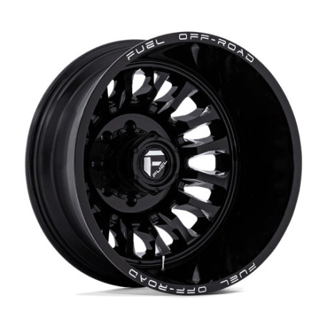 Alufelnik Fuel Fuel D868 ARC DUALLY felni 20x8.25 8x170 125.1 ET-227, Fényes fekete | race-shop.hu
