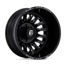 Fuel D868 ARC DUALLY felni 20x8.25 8x210 154.3 ET-201, Fényes fekete