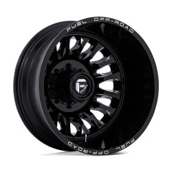 Fuel D868 ARC DUALLY felni 20x8.25 8x210 154.3 ET-227, Fényes fekete