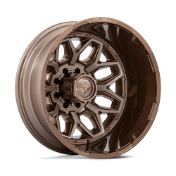 Fuel D876 FLUX DUALLY felni 22x8.25 8x165.1 121.5 ET-227, Platina bronz
