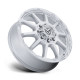 Alufelnik Fuel Fuel D912 CIRCUIT DUALLY felni 24x8.25 10x225 170.1 ET105, Fényes ezüst | race-shop.hu