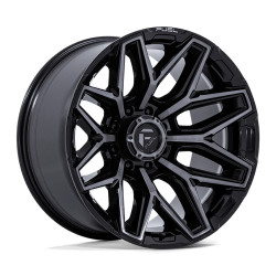 Fuel FLUX felni 22x12 8x170 125.1 ET-44, Fényes fekete