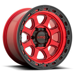 KMC KM548 CHASE felni 17x9 6x139.7 106.1 ET-12, Candy piros