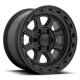 Alufelnik KMC KMC KM548 CHASE felni 17x9 8x165.1 125.1 ET-12, Szatén fekete | race-shop.hu