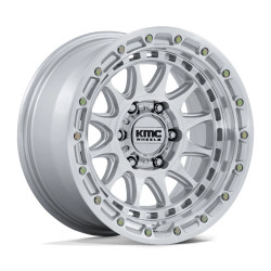 KMC KM556 CRUX felni 20x10 8x170 125.1 ET-18, Fényes ezüst