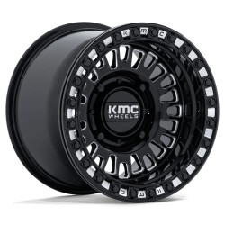 KMC Powersports KS242 AZTEC BEADLOCK felni 15x7 4x137 96 ET38, Fényes fekete