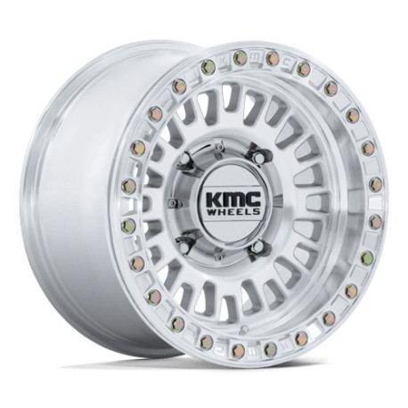 Alufelnik KMC KMC Powersports KS242 AZTEC BEADLOCK felni 15x7 4x137 96 ET38, Ezüst | race-shop.hu