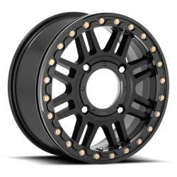KMC Powersports KS250 CAGE BEADLOCK felni 15x6 4x156 132 ET38, Szatén fekete