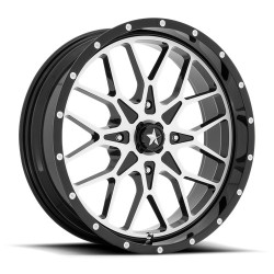 MSA Offroad Wheels M45 PORTAL felni 20x7 4x110 86 ET0, Fényes fekete