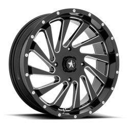 MSA Offroad Wheels M46 BLADE felni 20x7 4x110 86 ET0, Fényes fekete