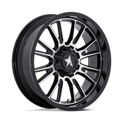 MSA Offroad Wheels M51 THUNDERLIPS felni 20x7 5x114.3 72.56 ET0, Fényes fekete