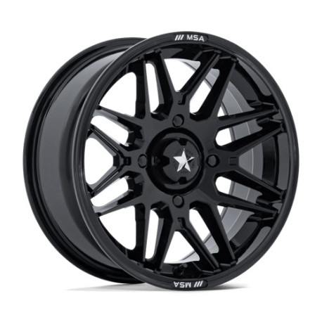 Alufelnik MSA MSA Offroad Wheels M52 RADAR felni 16x7 4x110 86 ET10, Fényes fekete | race-shop.hu