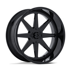MSA Offroad Wheels M54 SPARK felni 24x10 4x156 115.1 ET-25, Fényes fekete