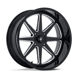 MSA Offroad Wheels M54 SPARK felni 24x10 5x114.3 72.56 ET-25, Fényes fekete