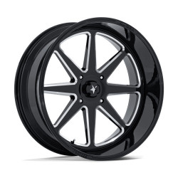 MSA Offroad Wheels M54 SPARK felni 24x10 6x139.7 100.3 ET-25, Fényes fekete