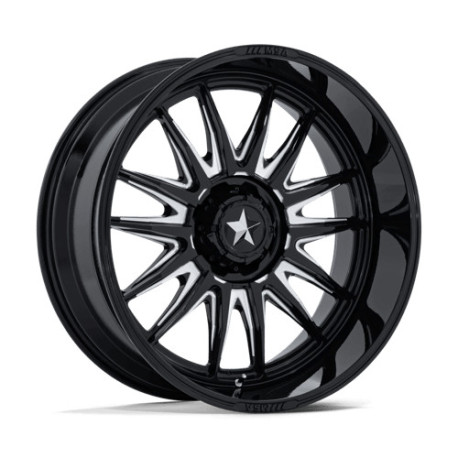 Alufelnik MSA MSA Offroad Wheels M55 COMMANDER felni 15x7 6x139.7 100.3 ET10, Fényes fekete | race-shop.hu