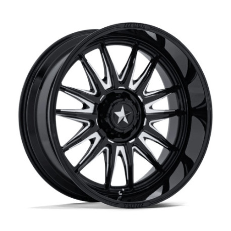 Alufelnik MSA MSA Offroad Wheels M55 COMMANDER felni 20x7 5x114.3 72.56 ET0, Fényes fekete | race-shop.hu