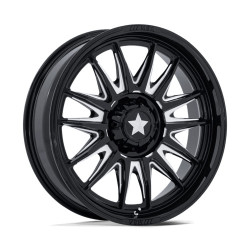 MSA Offroad Wheels M55 COMMANDER felni 20x7 6x139.7 100.3 ET0, Fényes fekete