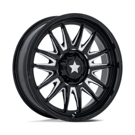 Alufelnik MSA MSA Offroad Wheels M55 COMMANDER felni 20x7 6x139.7 100.3 ET0, Fényes fekete | race-shop.hu
